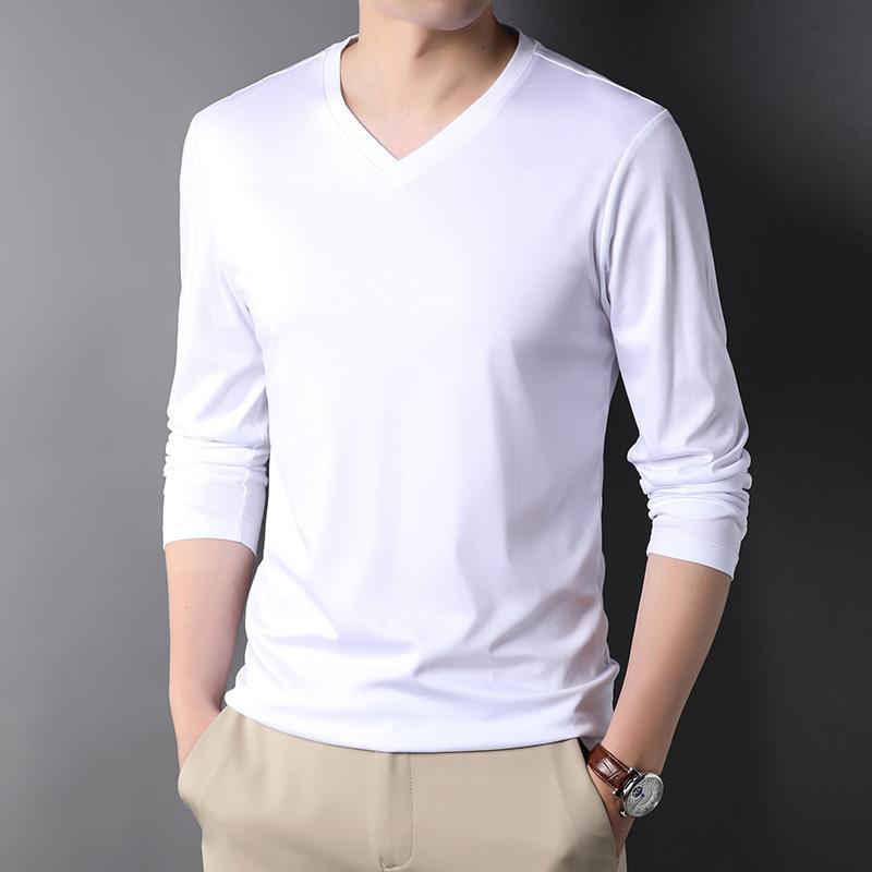 Undershirt Crew Neck - قميص رجالي بأكمام طويلة من Henley