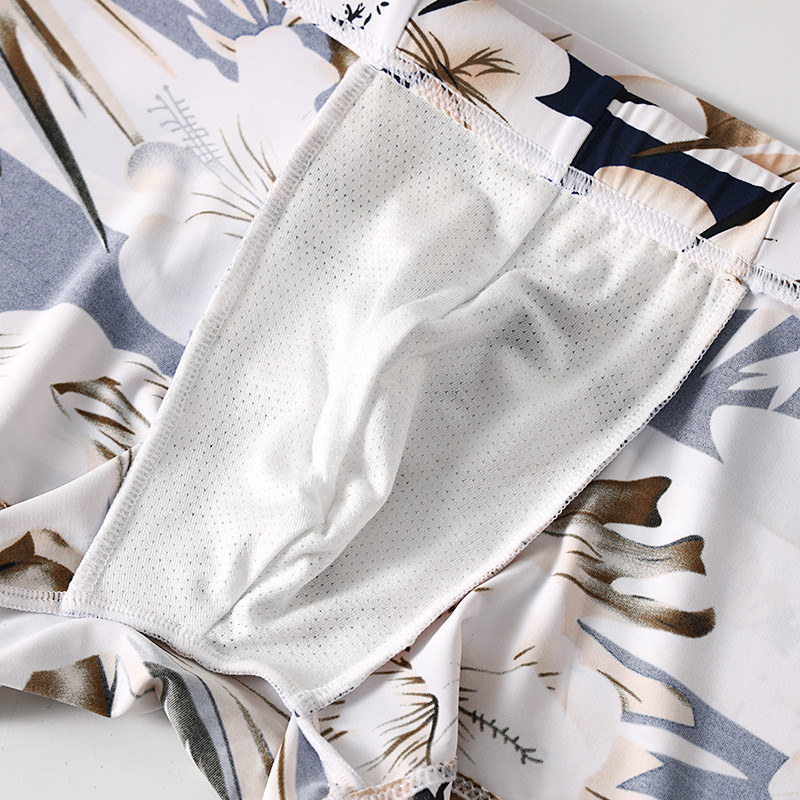 شورت سباحة رجالي مطبوع من قماش - مراجعة Boxer Shorts Modal وسعره