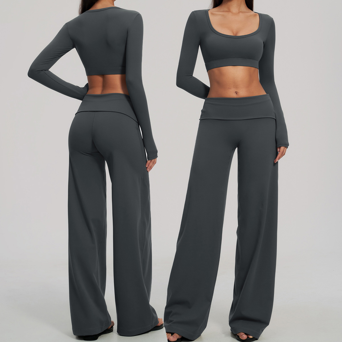 طقم رياضي من قطعتين للنساء: بل - مراجعة Compression Long Pant وسعره