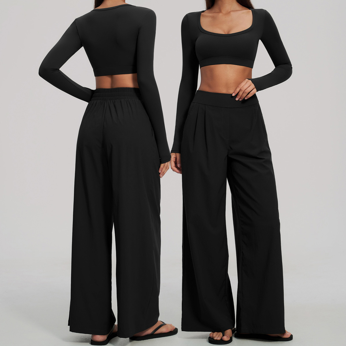 طقم رياضي من قطعتين للنساء: بل - مراجعة Compression Long Pant وسعره